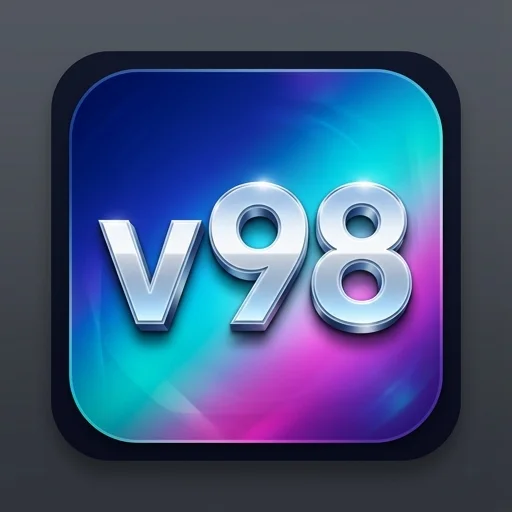 v98 Logo - Resmi